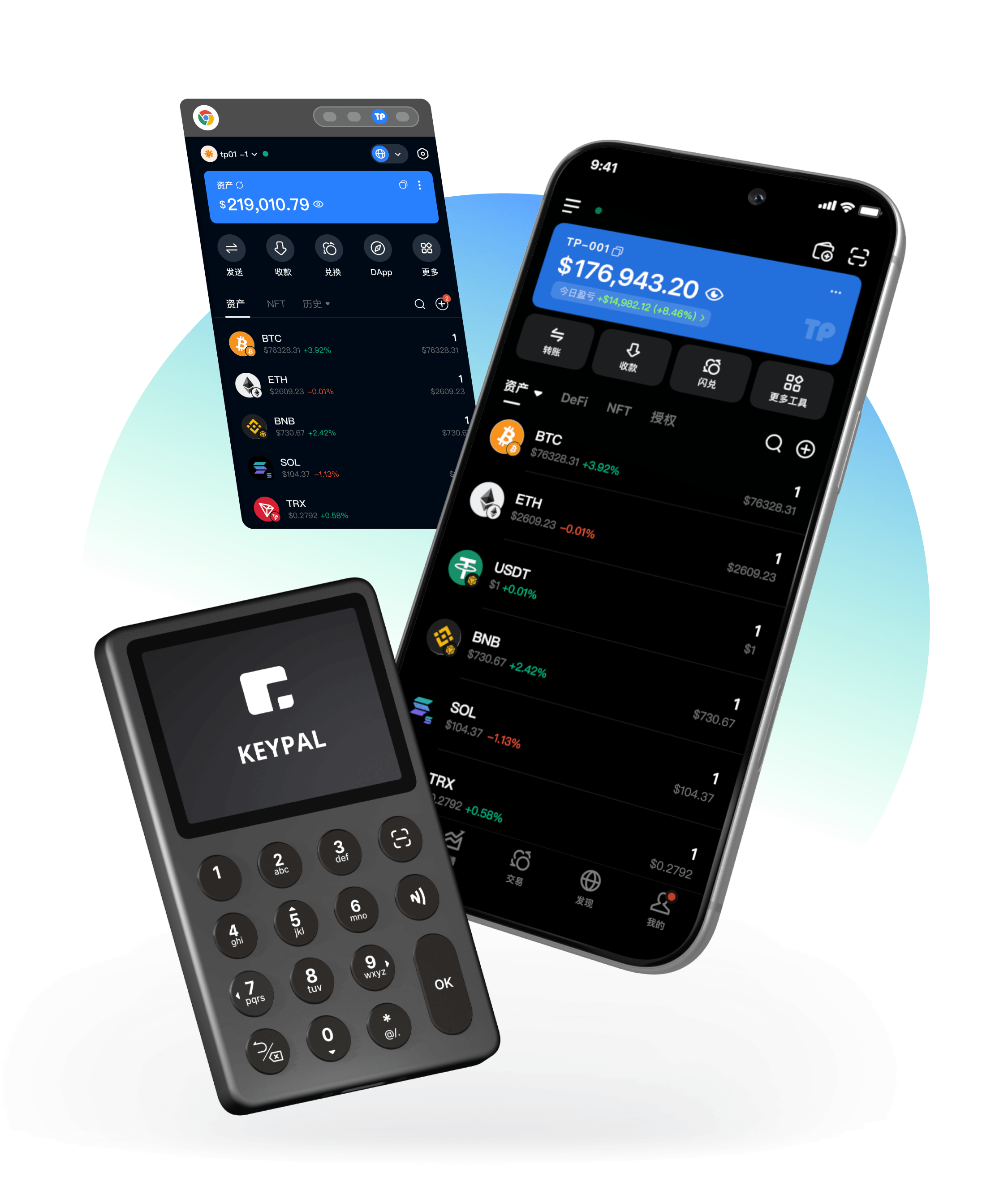 TokenPocket Wallet Web3 主視覺